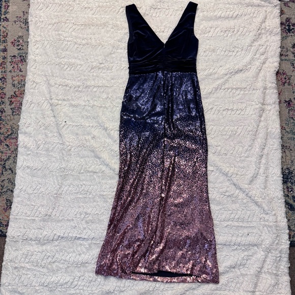 Elegant Sequin Ombre Dress by Ever pretty - Picture 2 of 4